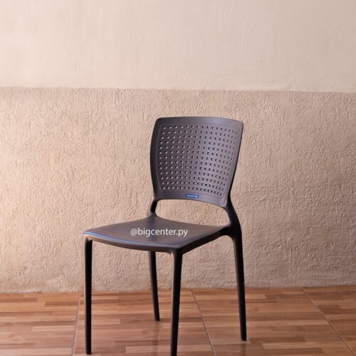 SILLA FIJA SAFIRA TRAMONTINA MARRON (8508)