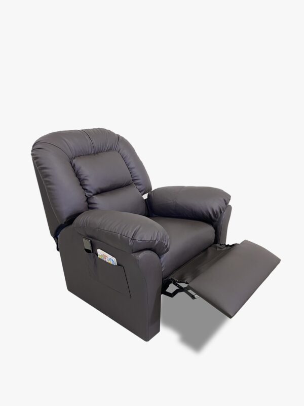 SOFA POLTRONA ECOLEATHER MARRON (745N)