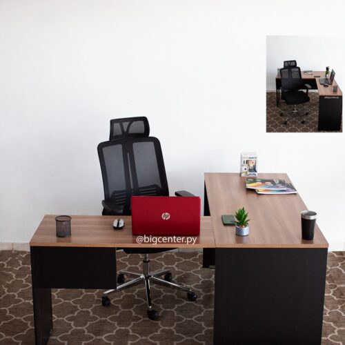 COMBO ESCRITORIO ANGULAR STAR + SILLA GIR (MO2014)