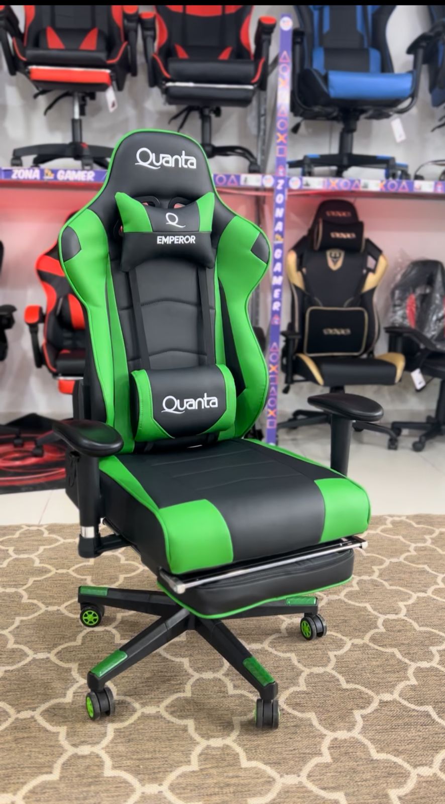 SILLA GAMER EMPEROR QUANTA QTGC22 NG-VD (QTGC22)