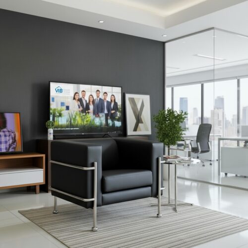 SOFA NIVARIA COUFA DE 1 LUGAR CORPORATIVO  3010