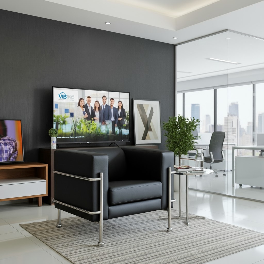 SOFA NIVARIA COUFA DE 1 LUGAR CORPORATIVO 3010