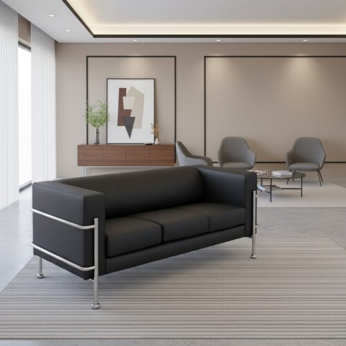 SOFA NIVARIA COUFA 3 LUGAR (2920) CORPORATIVO 810C