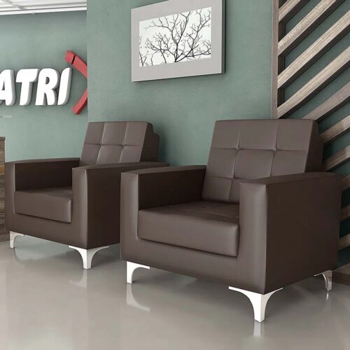 POLTRONA MATRIX THAINA MX BASE ALUMINIO