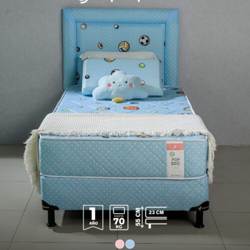 SOMIER POP KIDS 100 X 190 CM 70 K SUPERSPUMA (790+3433+3444)