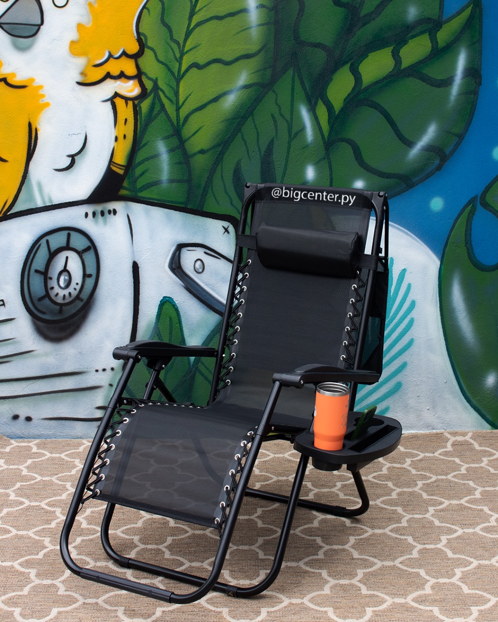 REPOSERA PLEGABLE CON TOLDO WLZH-14 - Imagen 3