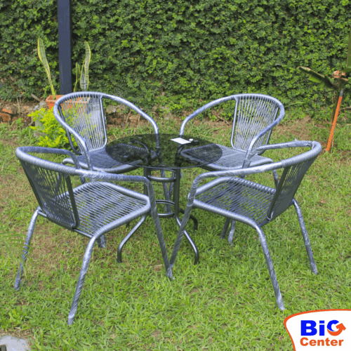 JUEGO JARDIN 4 SILLAS DANIELA (3902)