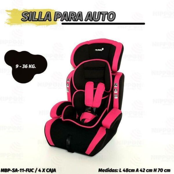 ASIENTO PARA AUTO BABY 9 A 36 KILOS MY BABY (2116) - Imagen 4