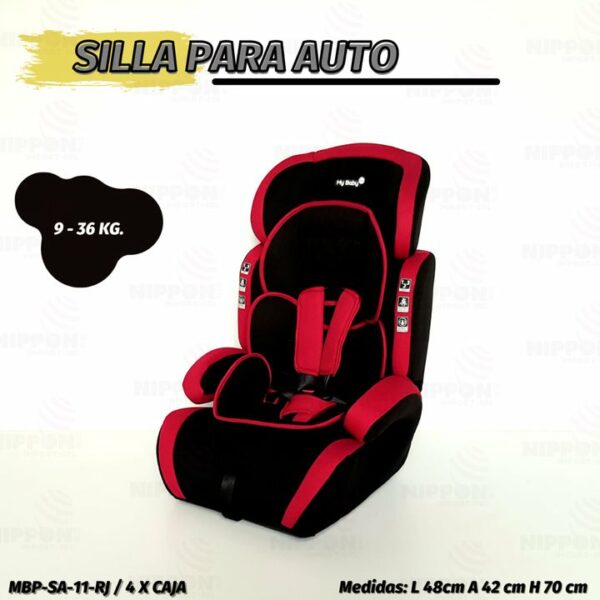 ASIENTO PARA AUTO BABY 9 A 36 KILOS MY BABY (2116) - Imagen 2