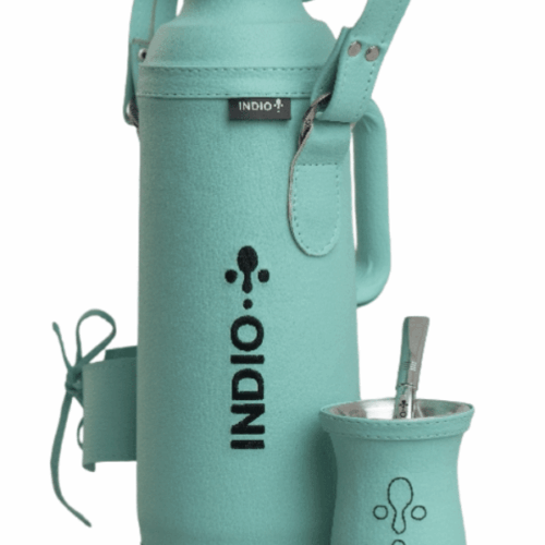 MATE AMPOLLA 1L INDIO SIMIL VERDE