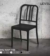 SILLA FIJA LEVEL NAVY NG