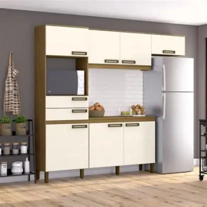 KIT DE COCINA LUANA 8007 VIS BC/NG