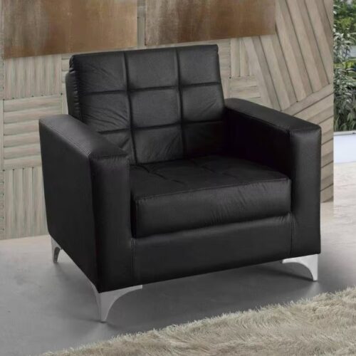 POLTRONA MATRIX THAINA MX BASE ALUMINIO NEGRO