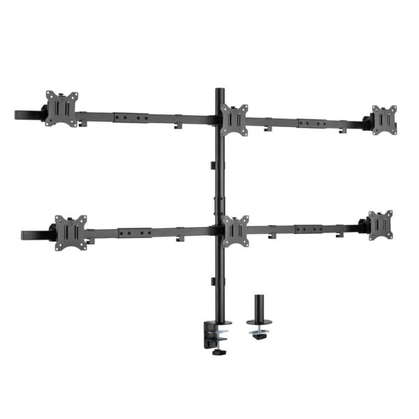 SOPORTE P/ 6  MONITOR  17 A 312LUXOR (6408) - Imagen 4