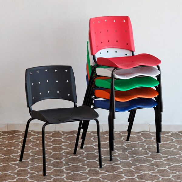 SILLA FIJA MACOX NEGRO (671) - Imagen 4