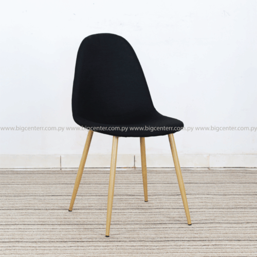 SILLA EAMES TAPIZADA EN TELA 4 PATAS DC7165