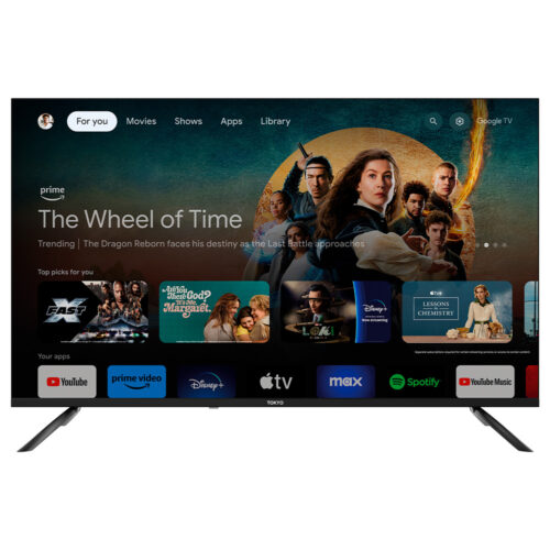 SMART TV TOKYO GOOGLE TV 43 HD FRAMELESS C/ CHROMECAST INCLUIDO