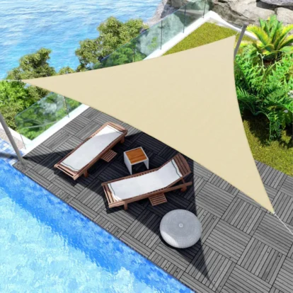 TOLDO TRIANGULAR PARA SOMBRA 4X4X4M
