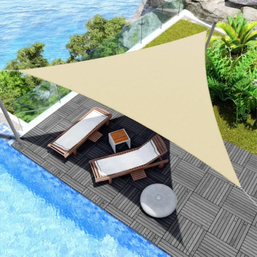 TOLDO TRIANGULAR PARA SOMBRA 4X4X4M