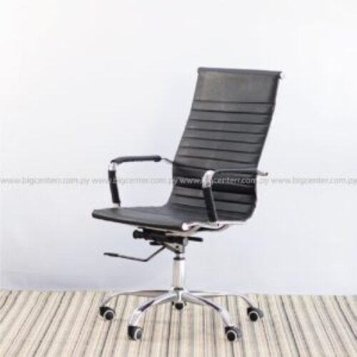 SILLA GIR TRINEO PATA CROM NEGRO Y1846