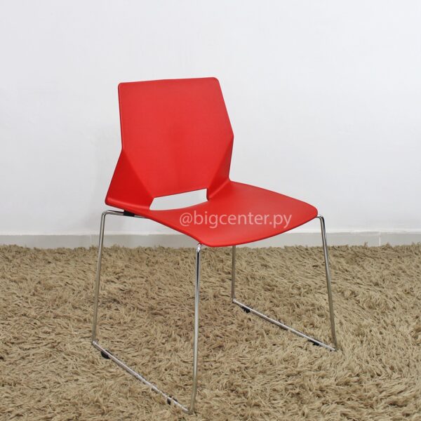 SILLA FIJA AMIRA ROJO NUG (4013) 120K