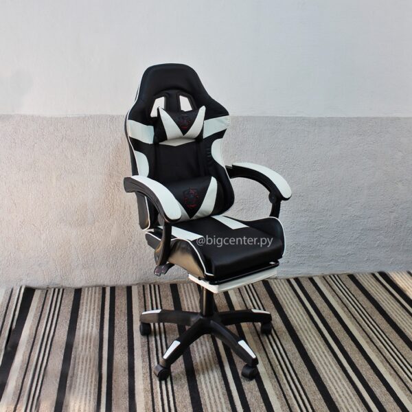 SILLA GIRATORIA GAMER TEEN BLANCO (ABS89)