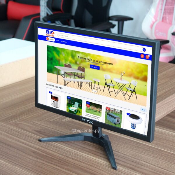 MONITOR 19" FTX M19VHDBZL HD VGA/HDMI/75HZ/5MS
