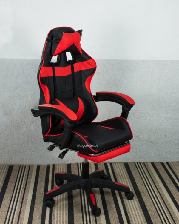 SILLA GIRATORIA GAMER TEEN ROJO (TX-2122)