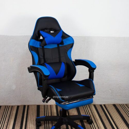 SILLA GIRATORIA GAMER TEEN AZUL