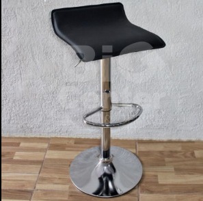 BUTACA ECO CUERO BAHE (NEGRO) BAHE1007N*