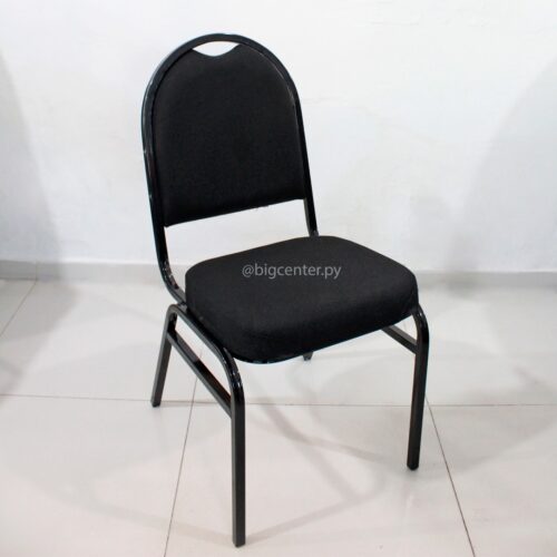 SILLA FIJA AUDITORIO/CONFERENCIA NEGRO CLEMENT