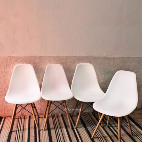 SILLA FIJA EAMES – BLANCO 90 K (PATAS FINAS) (5060)