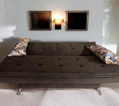 SOFA CAMA MARRON