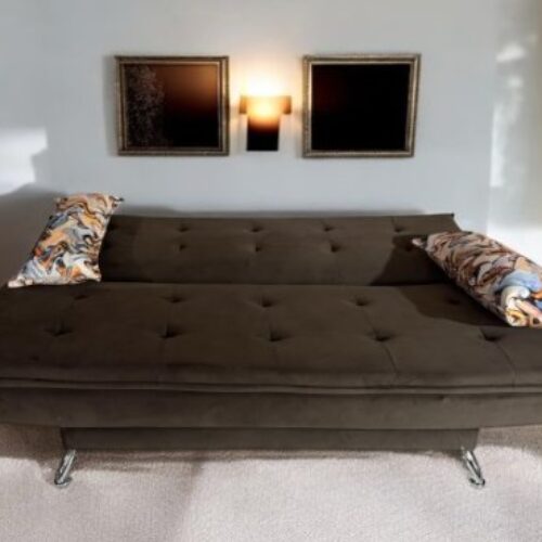 SOFA CAMA MARRON