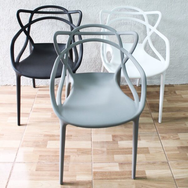 SILLA FIJA ARYANA NEGRO 1116NG - Imagen 2