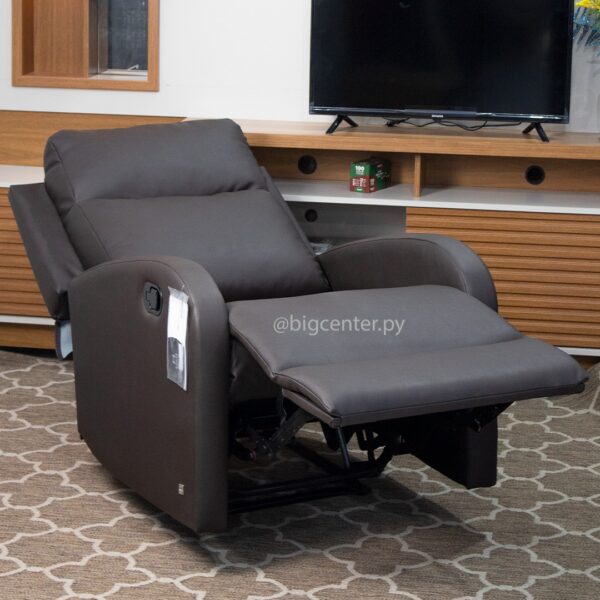 SOFA POLTRONA RECLINABLE A CABO 9031 MARRON - Imagen 2