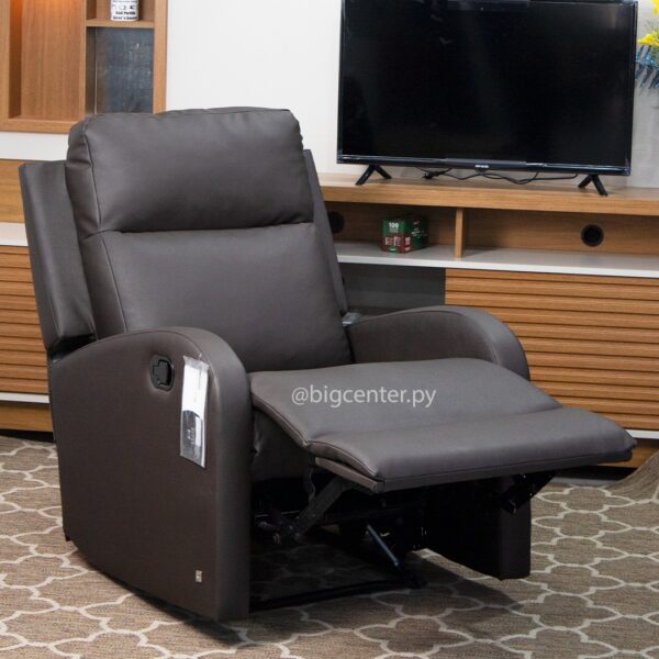 SOFA POLTRONA RECLINABLE A CABO 9031 MARRON - Imagen 3