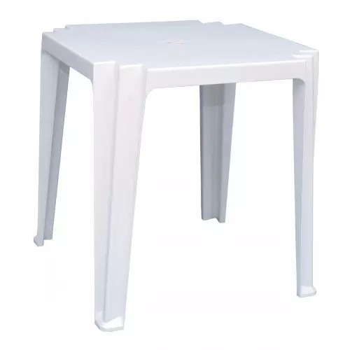 MESA JARDIN PLASTICO CUADRADO 70  X 70 FATIMA