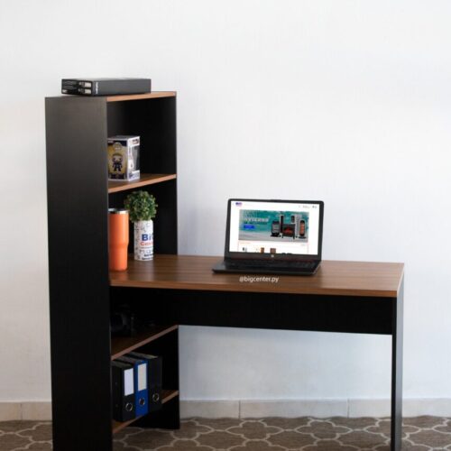 MESA OFFICE NT2105N NEGRO/MARRON
