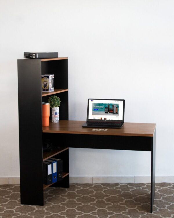 MESA OFFICE NT2105N NEGRO/MARRON