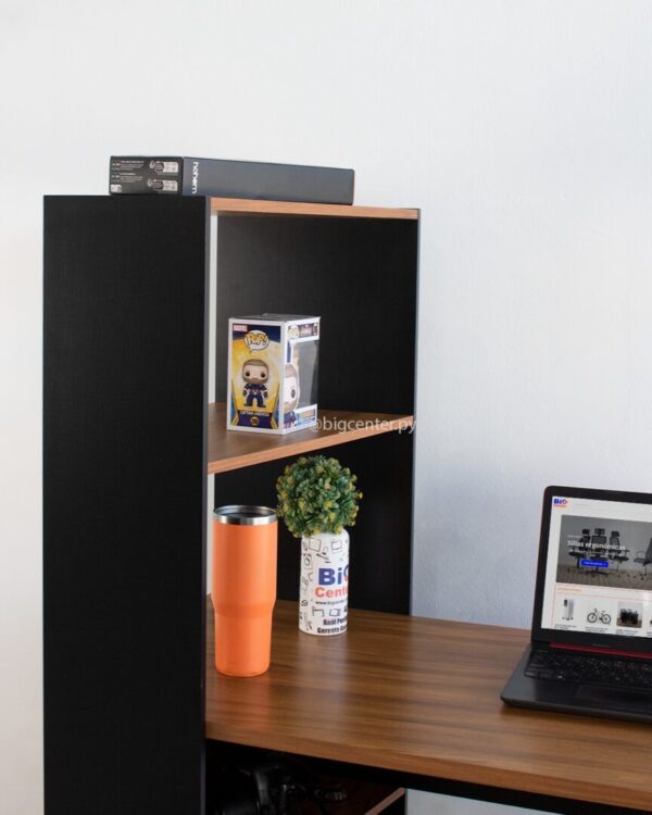 MESA OFFICE NT2105N NEGRO/MARRON - Imagen 2