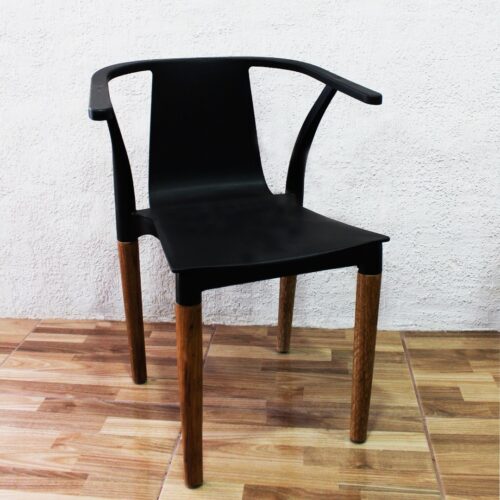 SILLA FIJA MALTA (NEGRO) 7441