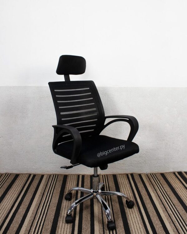 SILLA GIR ERGONOMICA C/ CABEZAL 90KG (Z021)