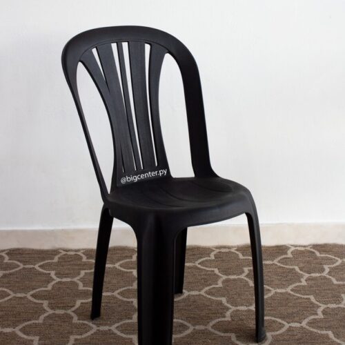 SILLA PLASTICO XP NEGRO S/BRAZO