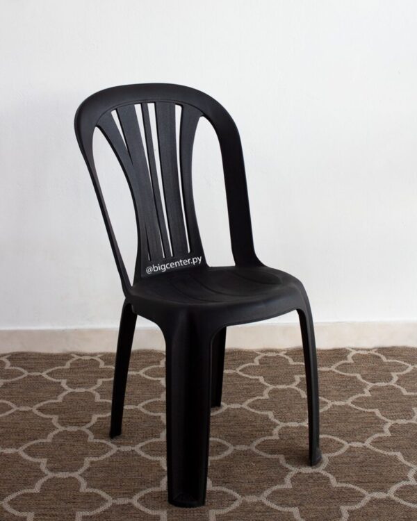 SILLA PLASTICO XP NEGRO S/BRAZO