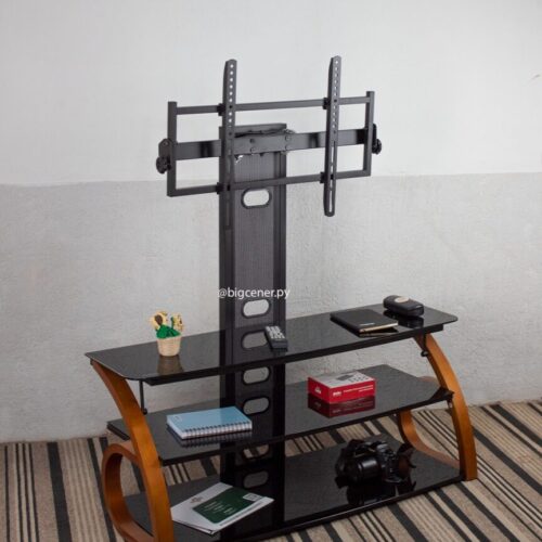 MUEBLE CON SOPORTE GIRATORIO PARA TV DE 32” A 75”