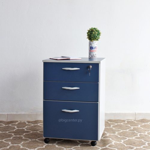 CAJONERA VOLANTE 2CAJ 15MM AZUL (M01981)