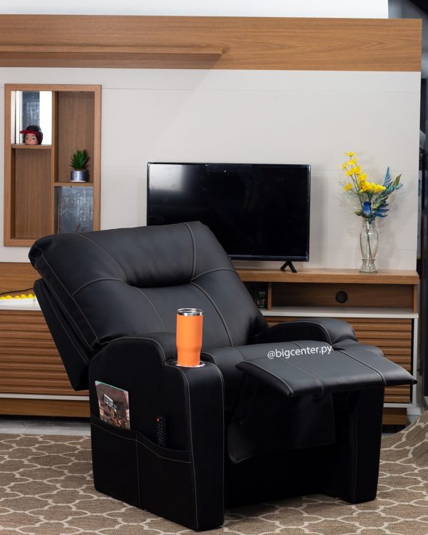 SOFA POLTRONA SOBERANA 721 ABBA NEGRO - Imagen 2