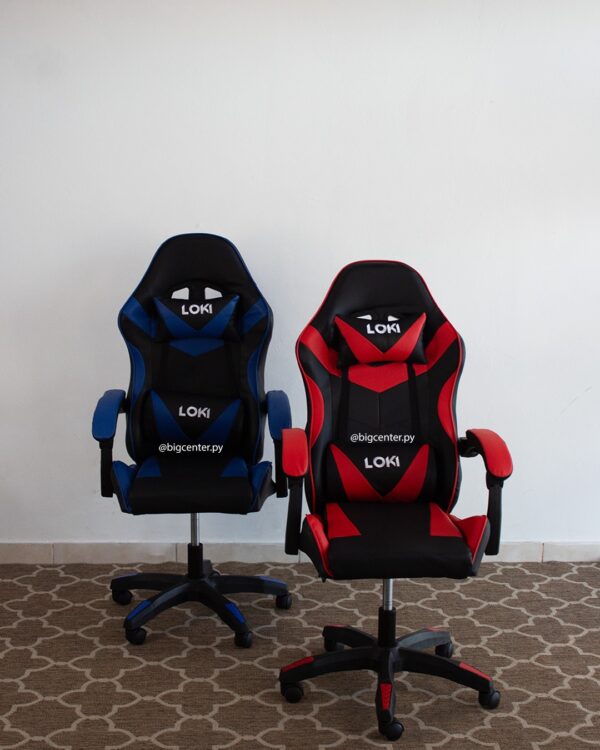 SILLA GAMER EMPOLI LOKI AZUL - Imagen 2