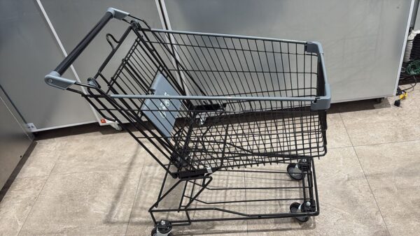 CARRITO DE SUPERMECADO NEGRO 100LT